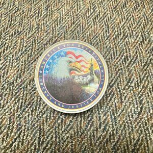 Vintage "America the Beautiful - Liberty and Justice For All" Empty Tin